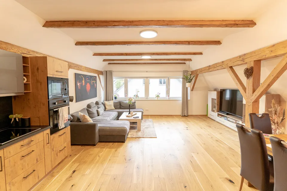 4-Zimmer-Dachgeschosswohnung in Mitterberg – vermietet
