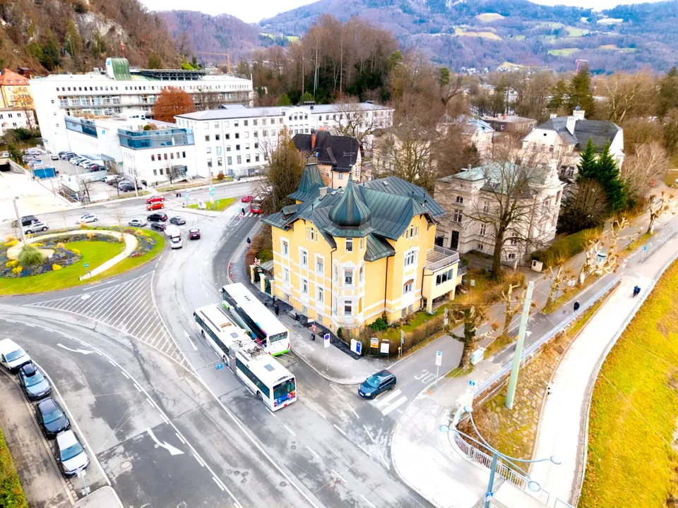 Historische Villa am Giselakai in Salzburg Stadt – verkauft